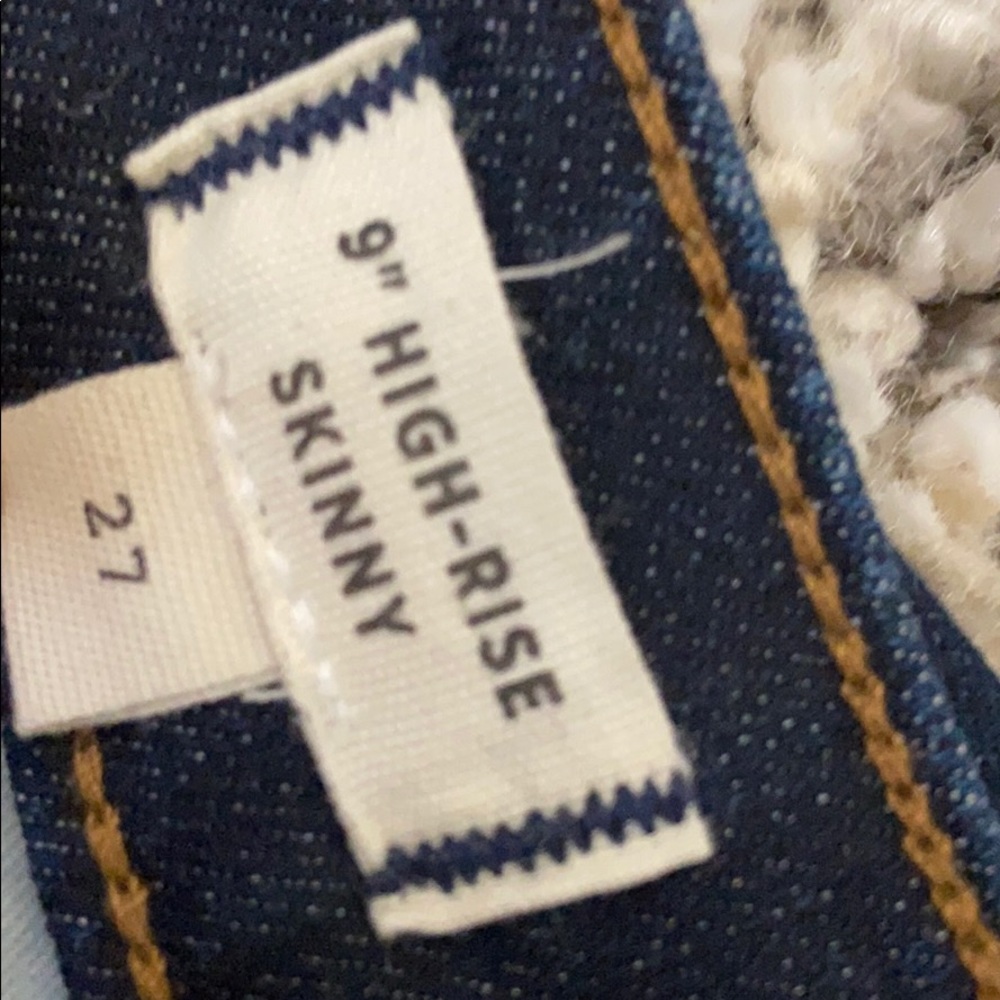 Madewell 9” high rise skinny jeans - Picture 6 of 8